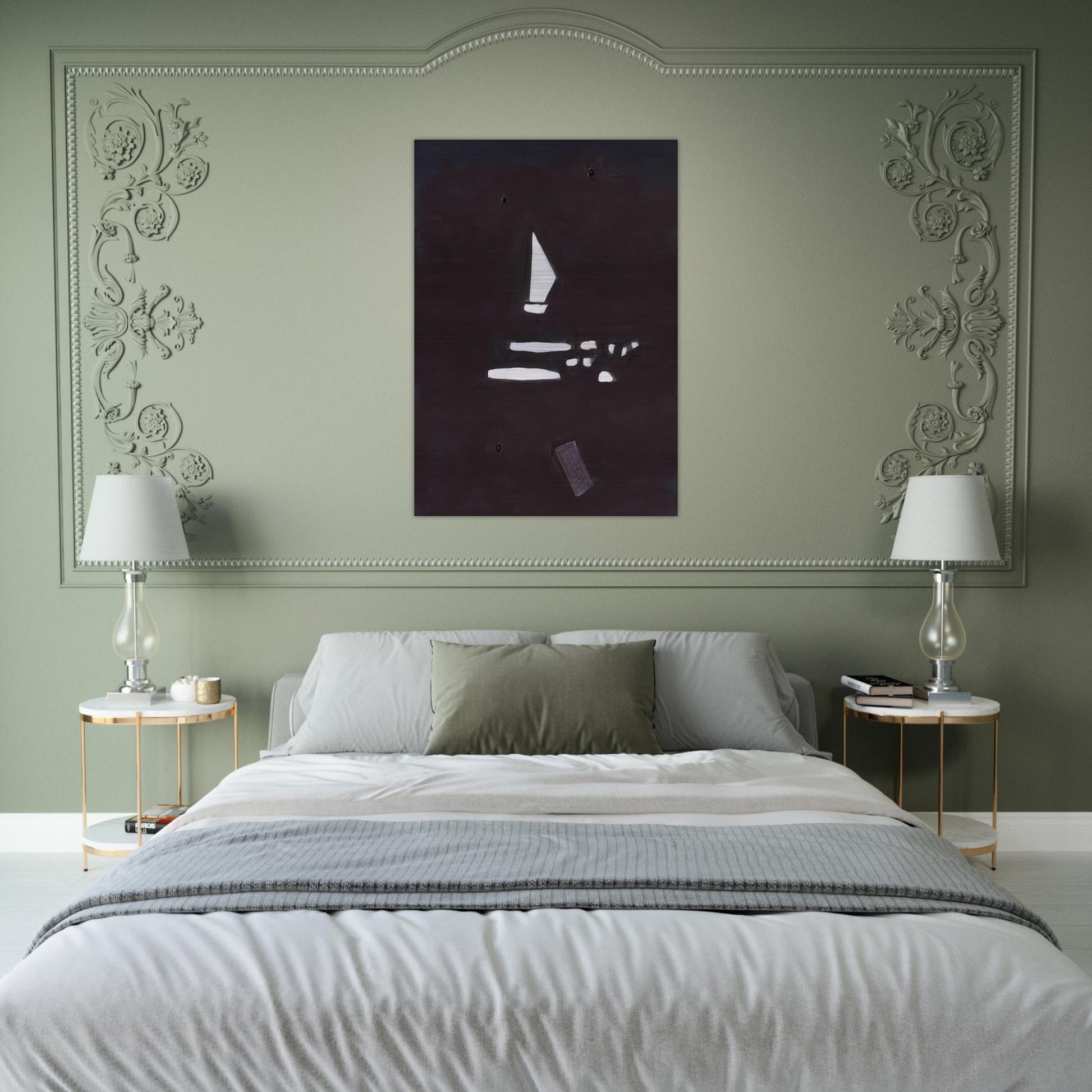 Oskar 5 - 2005 - Ralston Crawford Brushed Aluminum Print - 70x100 cm / 28x40 inches | Ralston Crawford Aluminum Print | Ralston Crawford Prints