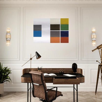 Untitled in 5 parts - 1987 - Gunther Forg Brushed Aluminum Print - 70x100 cm / 28x40 inches | Gunther Forg Aluminum Print | Gunther Forg Prints