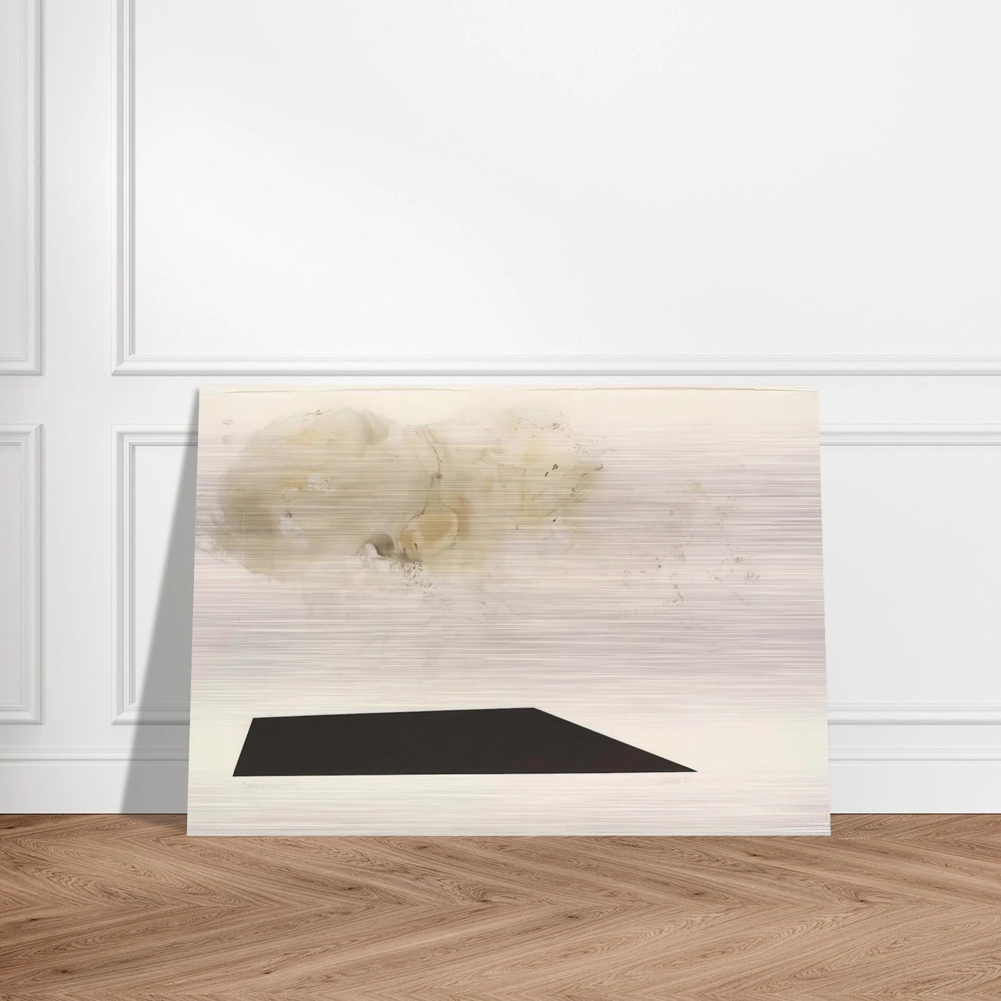 Dramatic Fire - 1989 - John Cage Brushed Aluminum Print - 70x100 cm / 28x40 inches | John Cage Aluminum Print | John Cage Prints