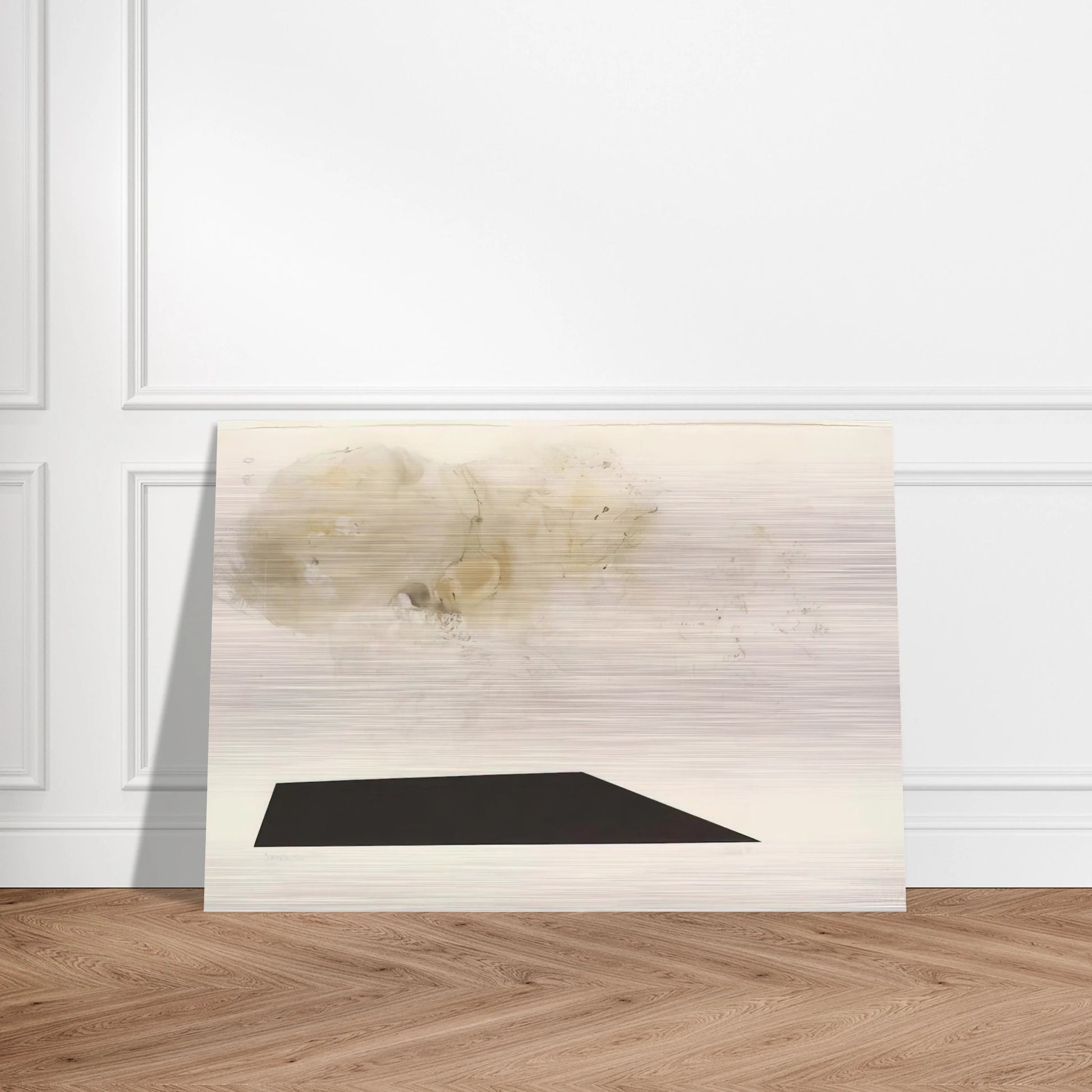 Dramatic Fire - 1989 - John Cage Brushed Aluminum Print - 70x100 cm / 28x40 inches | John Cage Aluminum Print | John Cage Prints