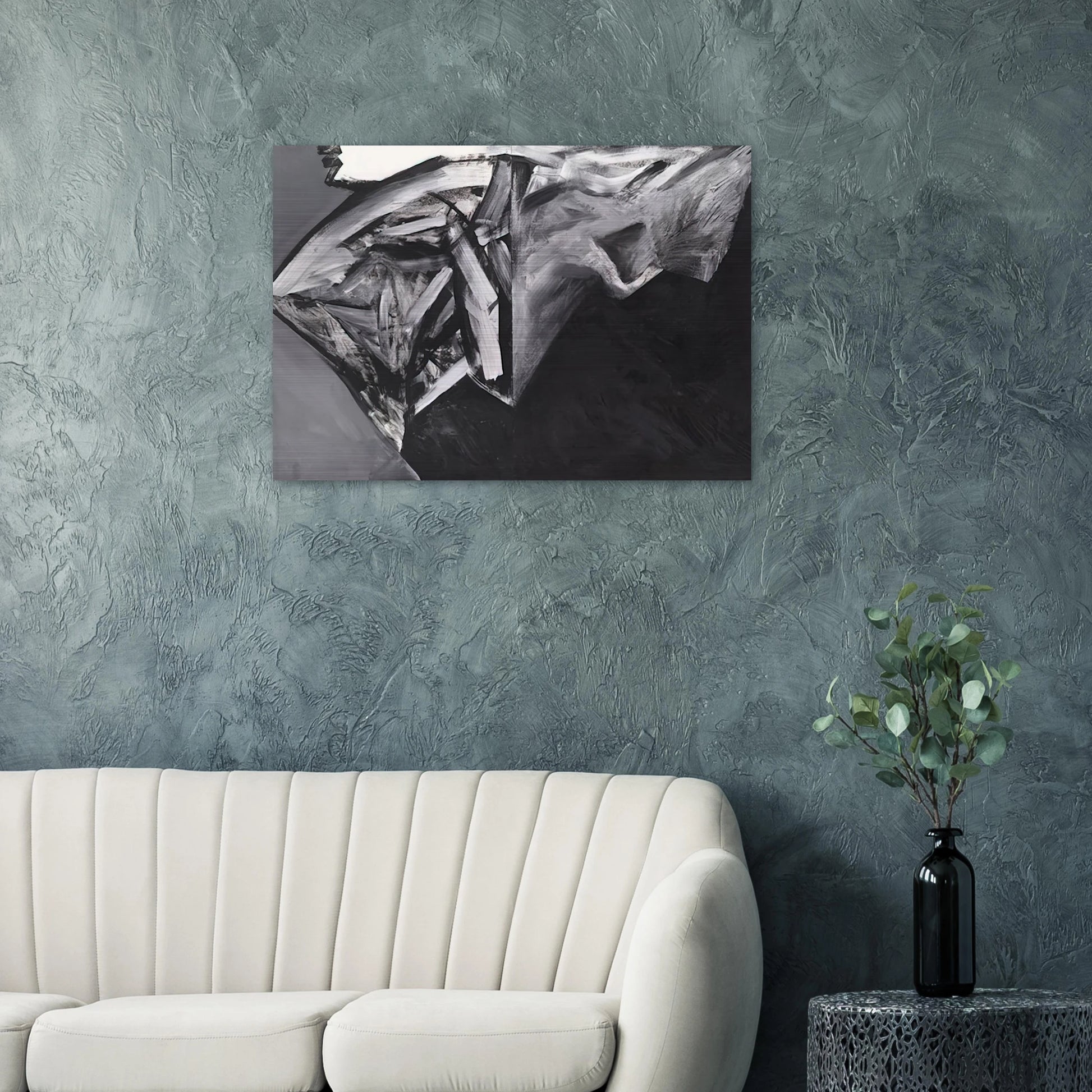 Jay DeFeo/BIG/Samurai No. 8 - Jay DeFeo Brushed Aluminum Print - 70x100 cm / 28x40 inches | Jay DeFeo Aluminum Print | Jay DeFeo Prints