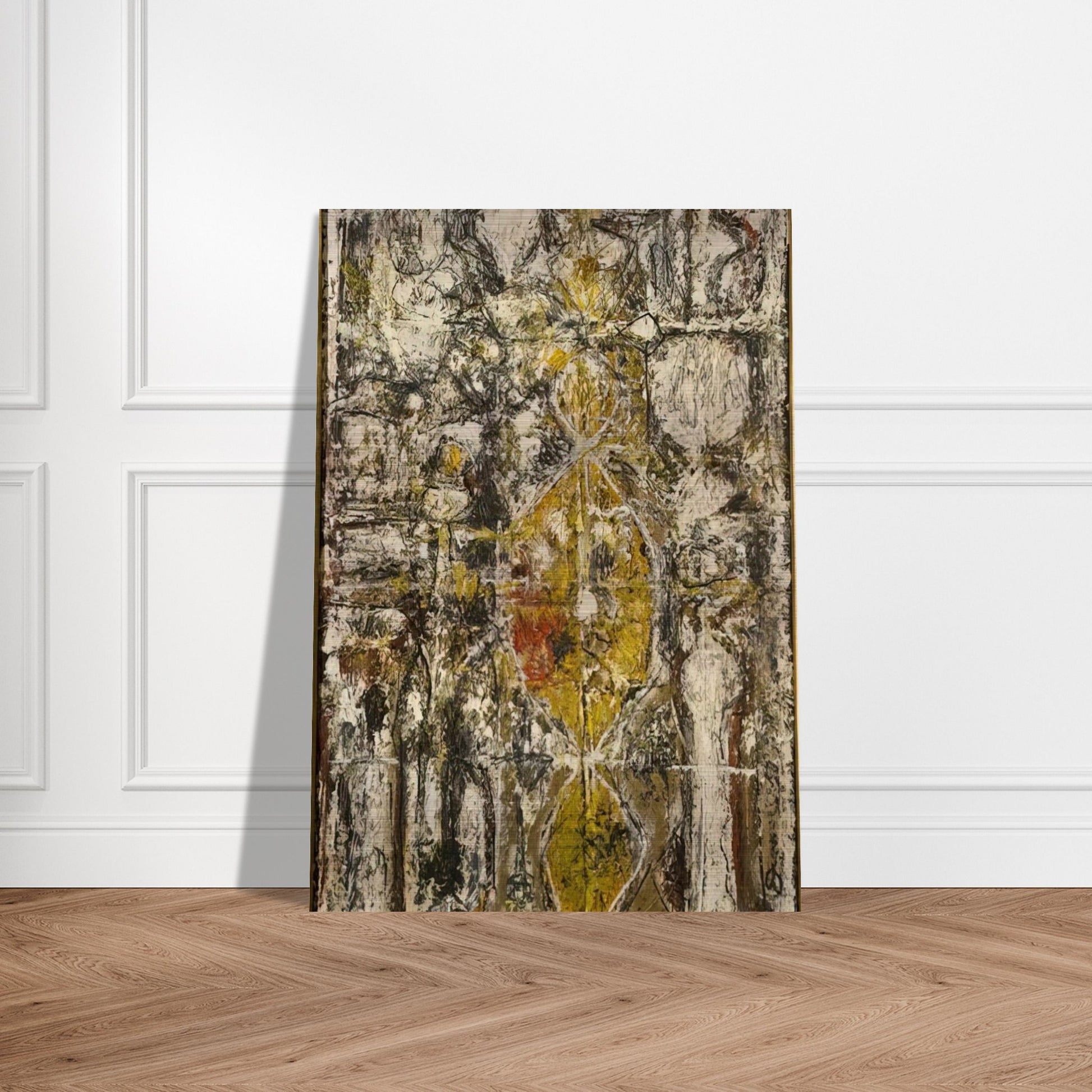 Cascella II - Richard Pousette-Dart Brushed Aluminum Print - 70x100 cm / 28x40 inches | Richard Pousette-Dart Aluminum Print | Richard Pousette-Dart Prints