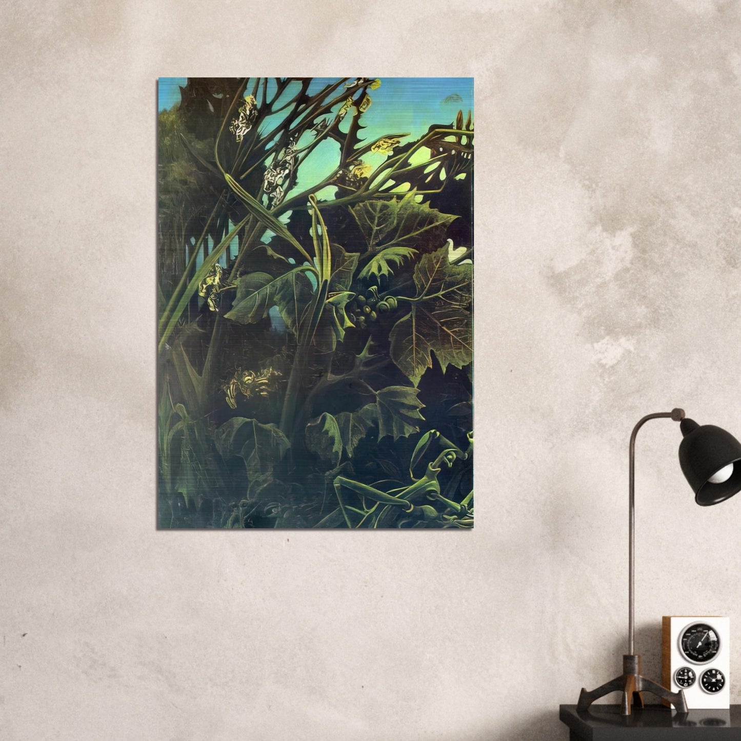 Lust for life - Max Ernst Brushed Aluminum Print - 70x100 cm / 28x40 inches | Max Ernst Aluminum Print | Max Ernst Prints