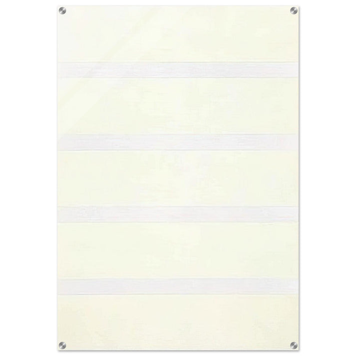 Untitled #15  Peace  - Agnes Martin Acrylic Print - 70x100 cm / 28x40″ inches