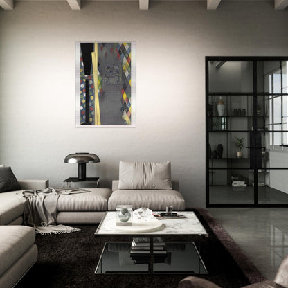 BUSHBABY 2004 - Jasper Johns Brushed Aluminum Print - 70x100 cm / 28x40 inches | Jasper Johns Aluminum Print | Jasper Johns Prints