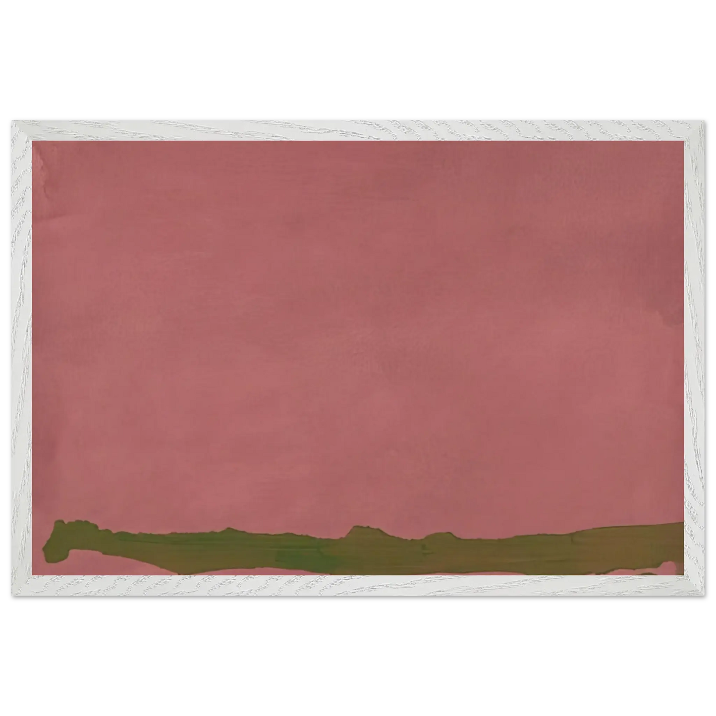 Helen Frankenthaler - Green Likes Mauve - 1970 Wall art - 28x43  cm / XL (11x17 Inches) - Fine Art Poster - -