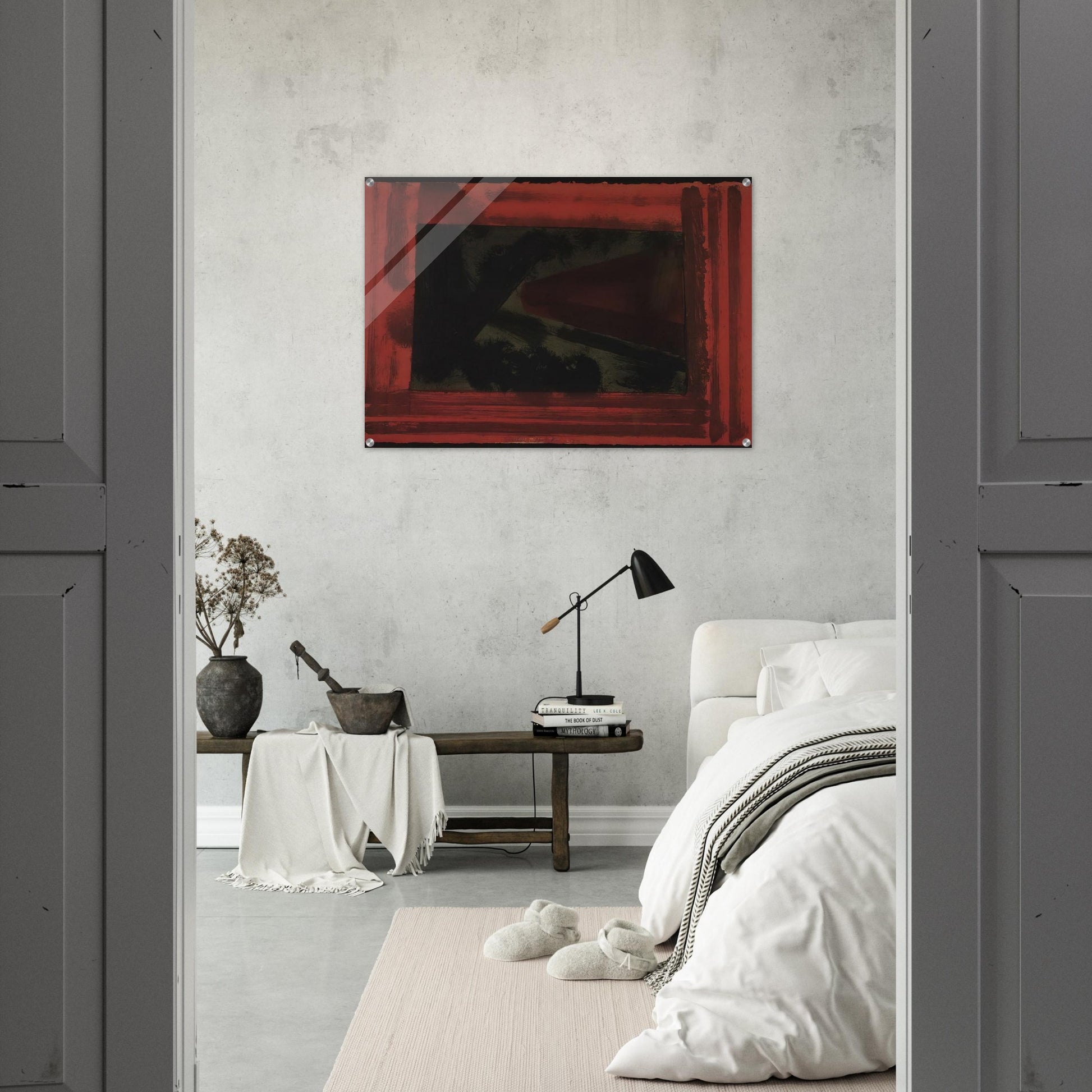 Here We are in Croydon - 1979 - Howard Hodgkin Acrylic Print - 70x100 cm / 28x40″ inches