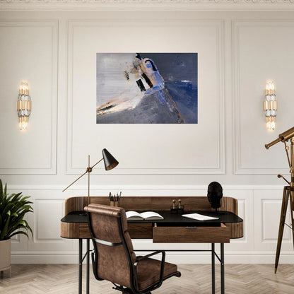 Figure accoudée - 1953 - Nicolas de Stael Brushed Aluminum Print - 70x100 cm / 28x40 inches | Nicolas de Stael Aluminum Print | Nicolas de Stael Prints