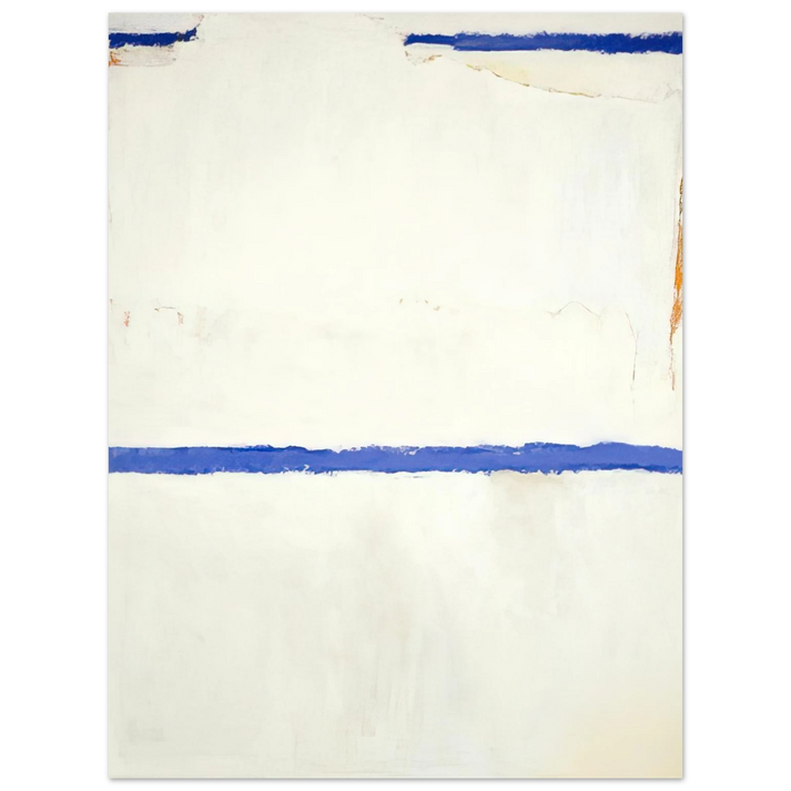 Theodoros Stamos - White Sun-Mound - 1963  75x100 cm / 30x40inches Fine Art Poster
