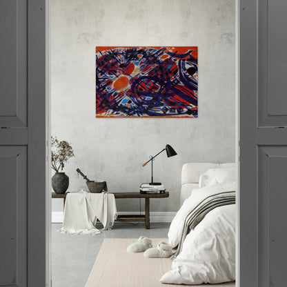 Couronne d'épines - 1954 - Alfred Manessier Brushed Aluminum Print - 70x100 cm / 28x40 inches | Alfred Manessier Aluminum Print | Alfred Manessier Prints