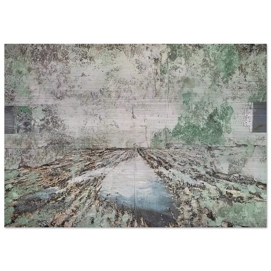 THE LAND OF THE TWO RIVERS ZWEISTROMLAND 1995 - Anselm Kiefer Brushed Aluminum Print - 70x100 cm / 28x40 inches | Anselm Kiefer Aluminum Print | Anselm Kiefer Prints