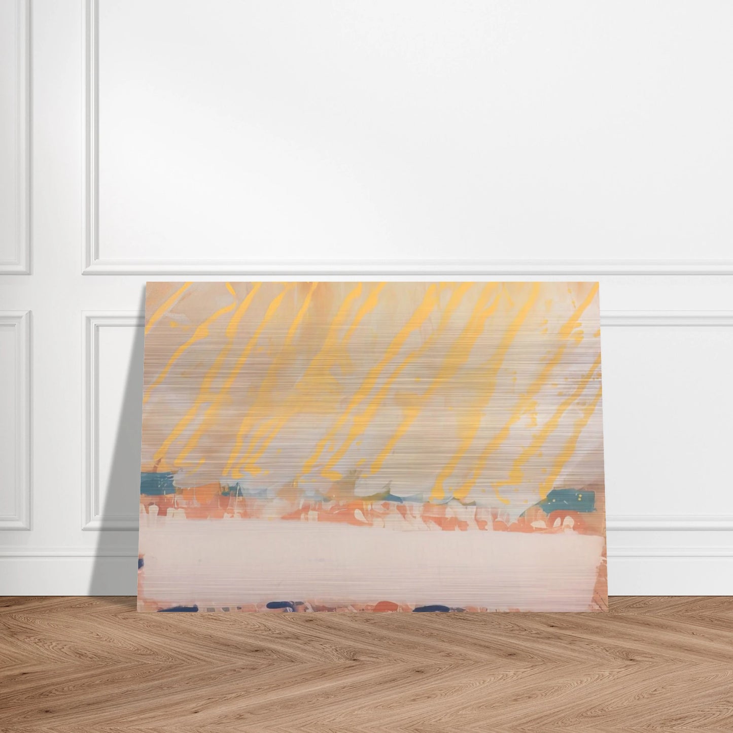 Paradise - 1979 - Albert Irvin Brushed Aluminum Print - 70x100 cm / 28x40 inches | Albert Irvin Aluminum Print | Albert Irvin Prints