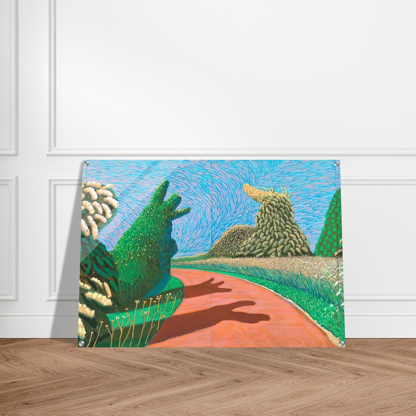 David Hockney - David Hockney Acrylic Print - 70x100 cm / 28x40″ inches | David Hockney Wall Art | David Hockney Prints