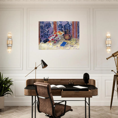 STILL LIFE 3 - Henri Matisse Brushed Aluminum Print - 70x100 cm / 28x40 inches | Henri Matisse Aluminum Print | Henri Matisse Prints