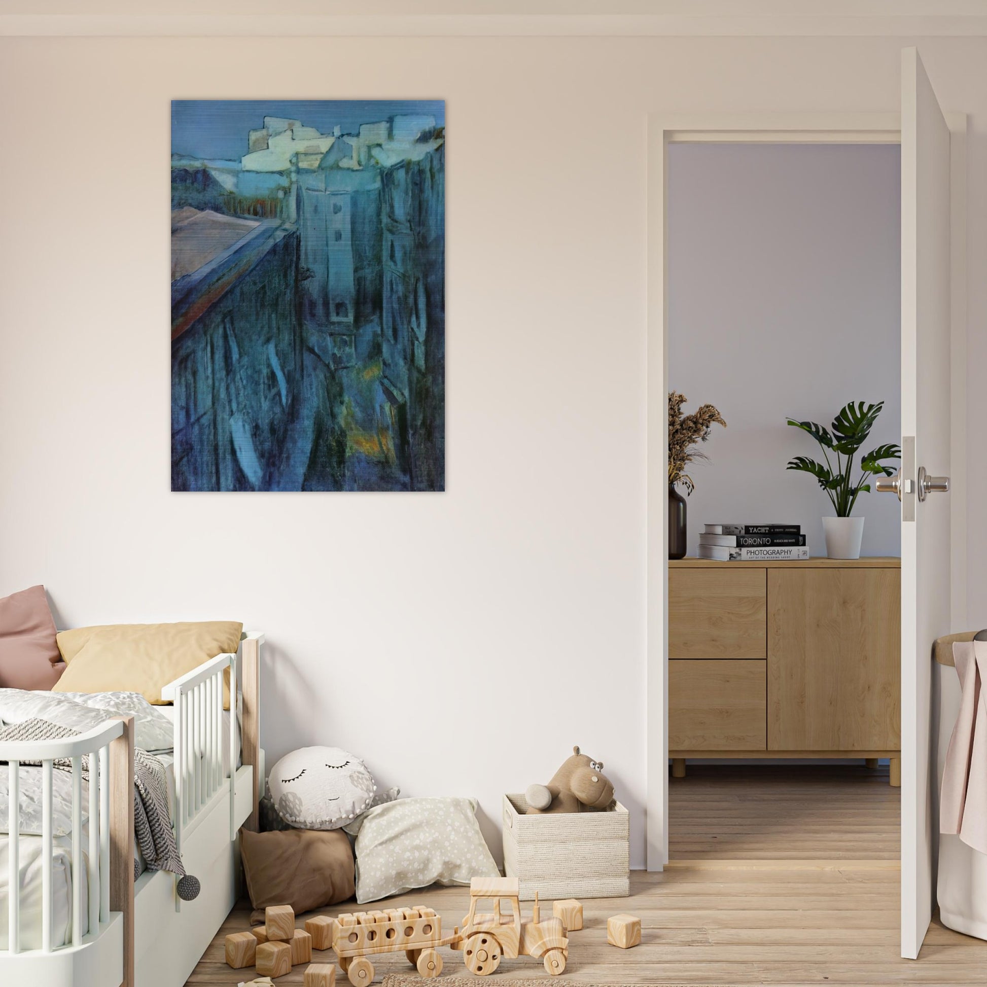 Dawn at Riera de Sant Joan - Pablo Picasso Brushed Aluminum Print - 70x100 cm / 28x40 inches | Pablo Picasso Aluminum Print | Pablo Picasso Prints