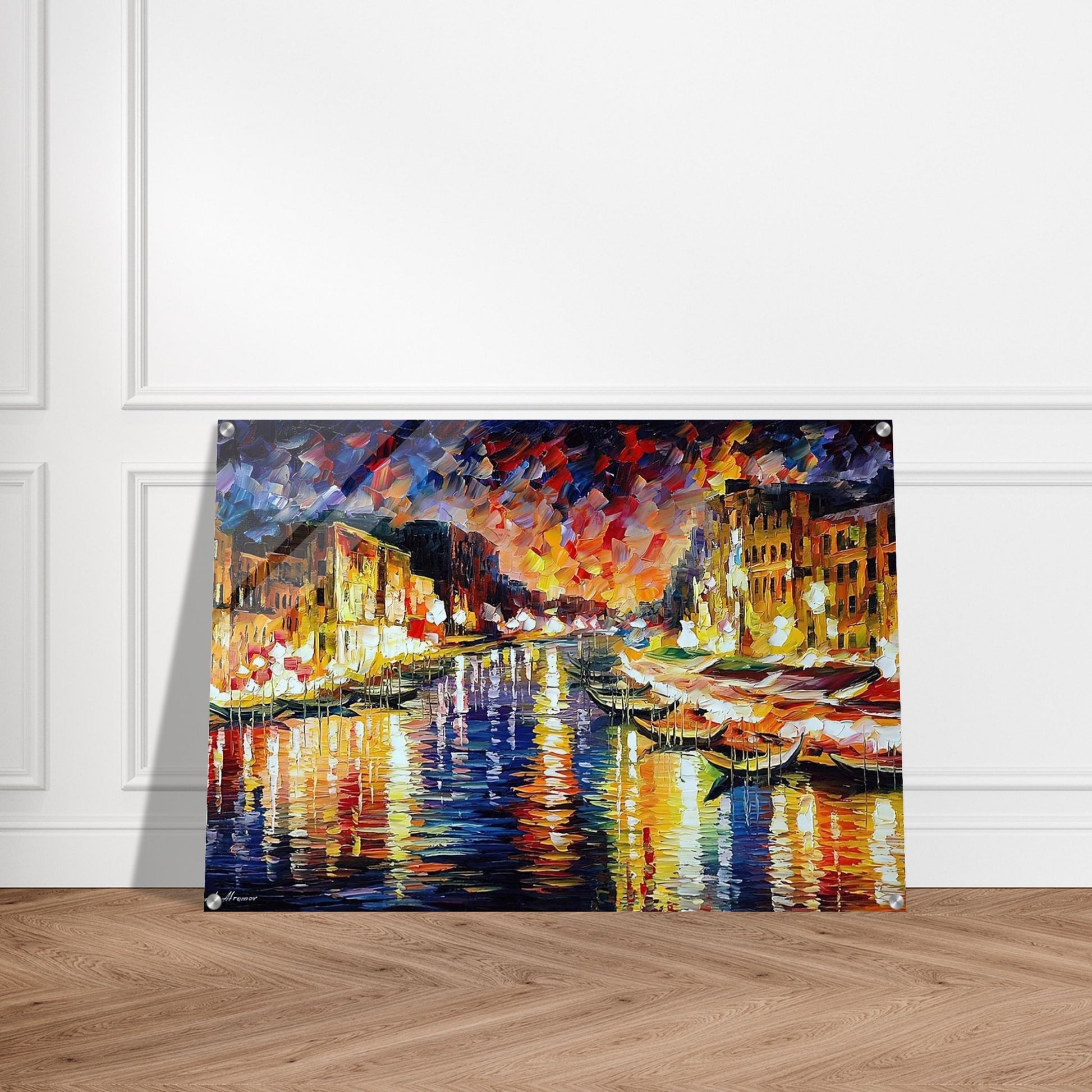 Leonid Afremov - Leonid Afremov Acrylic Print - 70x100 cm / 28x40″ inches | Leonid Afremov Wall Art | Leonid Afremov Prints