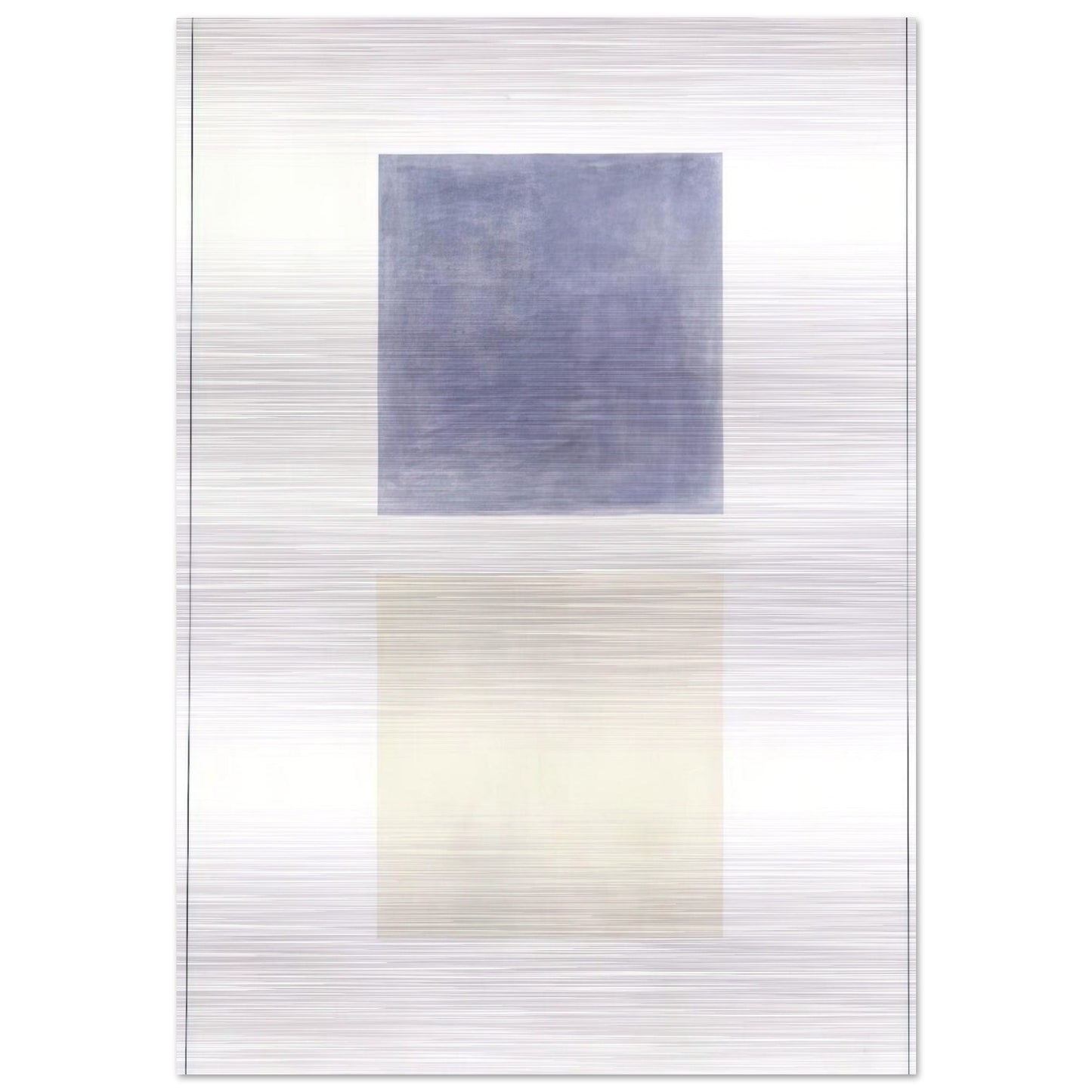 This Rain - Agnes Martin Brushed Aluminum Print - 70x100 cm / 28x40 inches | Agnes Martin Aluminum Print | Agnes Martin Prints