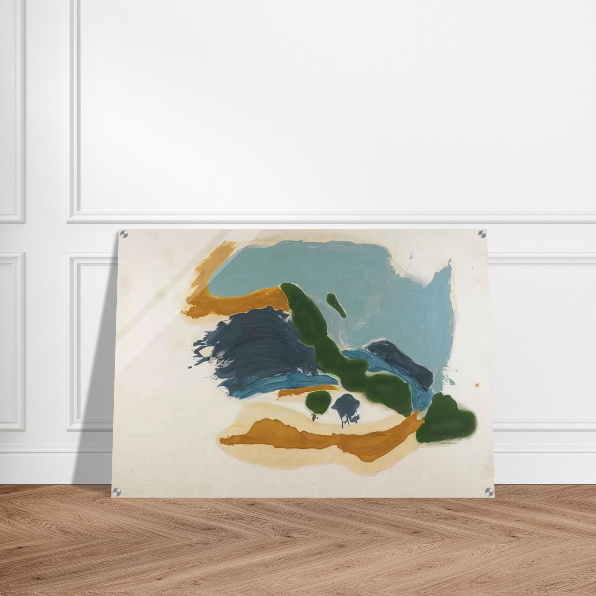 Tuscany - 1963 - Helen Frankenthaler Acrylic Print - 70x100 cm / 28x40″ inches | Helen Frankenthaler Wall Art | Helen Frankenthaler Prints