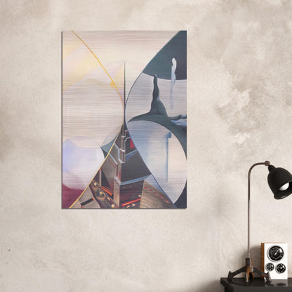 Il Grande X - 1931 Italy - Benedetta Cappa Brushed Aluminum Print - 70x100 cm / 28x40 inches | Benedetta Cappa Aluminum Print | Benedetta Cappa Prints