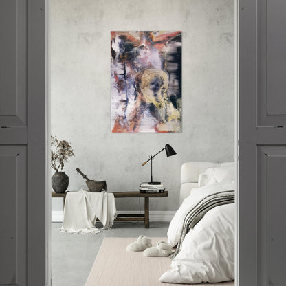 The Archer - Paul Jenkins Brushed Aluminum Print - 70x100 cm / 28x40 inches | Paul Jenkins Aluminum Print | Paul Jenkins Prints