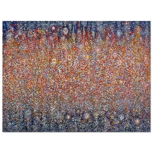 Richard Pousette-Dart - Celebration, Birth - 1976  75x100 cm / 30x40inches Fine Art Poster