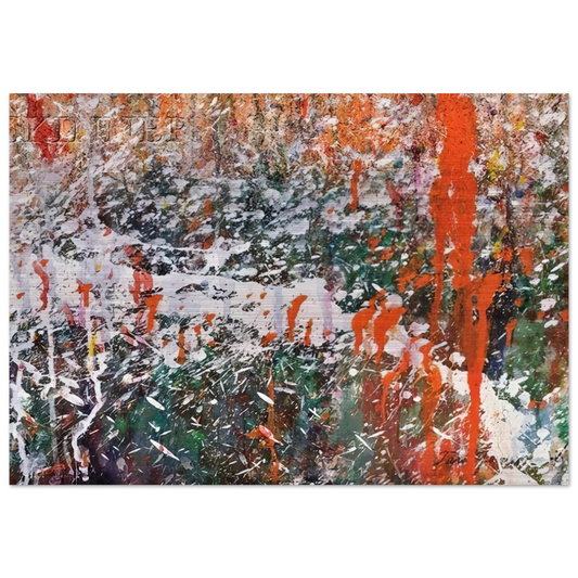 ABSTRACT COMPOSITION - Taro Yamamoto Brushed Aluminum Print - 70x100 cm / 28x40 inches | Taro Yamamoto Aluminum Print | Taro Yamamoto Prints