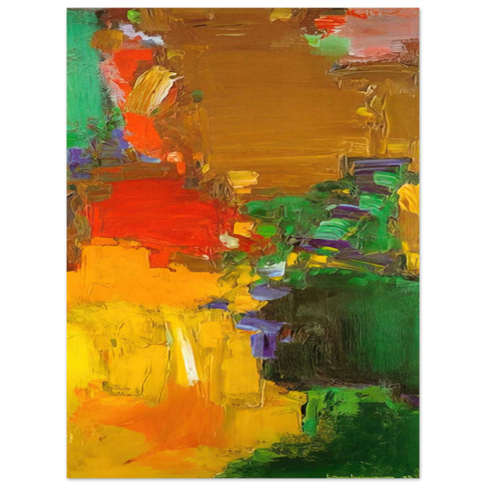 Hans Hofmann - Rhapsody  75x100 cm / 30x40inches Fine Art Poster