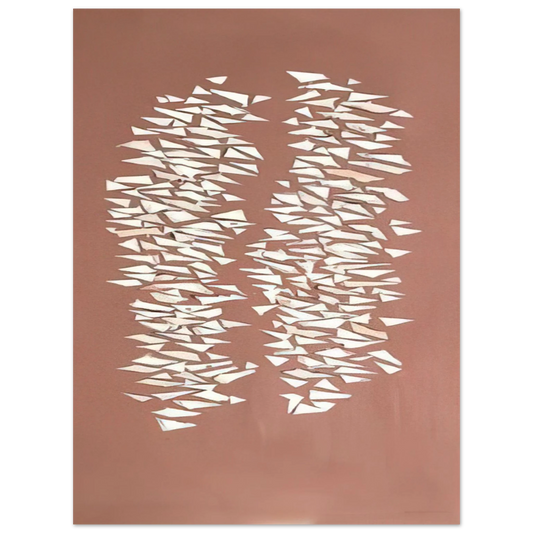 Robert Goodnough - Quiet Vertical - 2006  75x100 cm / 30x40inches Fine Art Poster