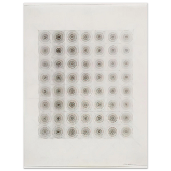Eva Hesse - UNTITLED 1966  75x100 cm / 30x40inches Fine Art Poster