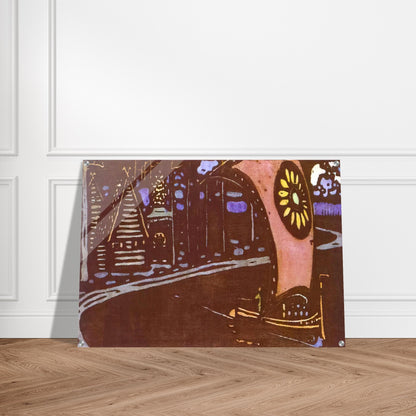 THE GOLDEN SAIL 1903 - Wassily Kandinsky Acrylic Print - 70x100 cm / 28x40″ inches | Wassily Kandinsky Wall Art | Wassily Kandinsky Prints