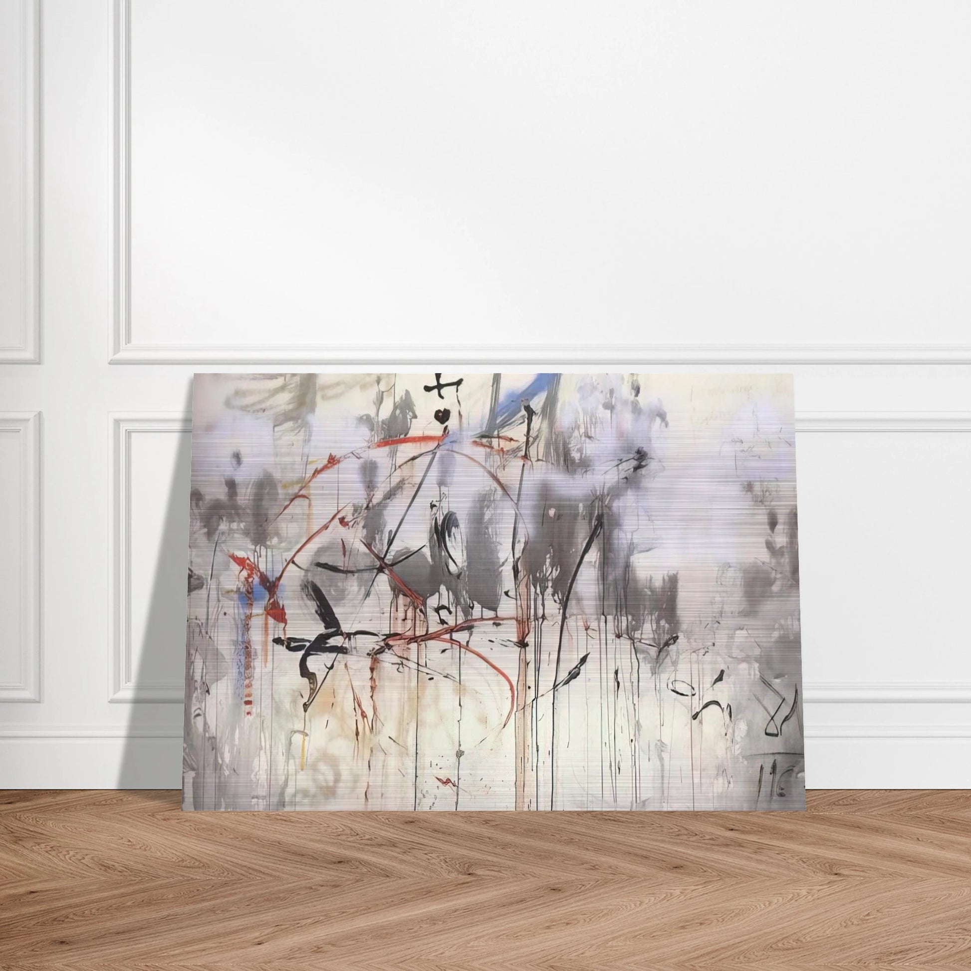 HOMAGE TO MEIRRONIER - Salvador Dali Brushed Aluminum Print - 70x100 cm / 28x40 inches | Salvador Dali Aluminum Print | Salvador Dali Prints