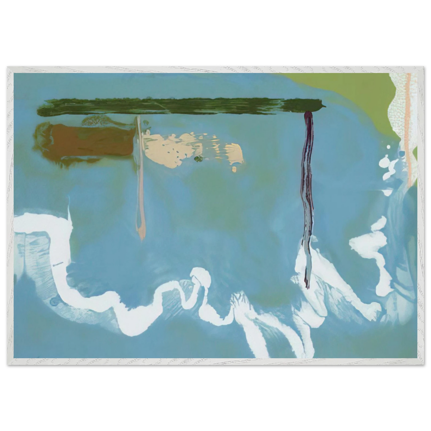 Helen Frankenthaler - Skywriting - 1997 Wall art - A1 (59.4 x 84.1  cm) - Fine Art Poster-canvas - -