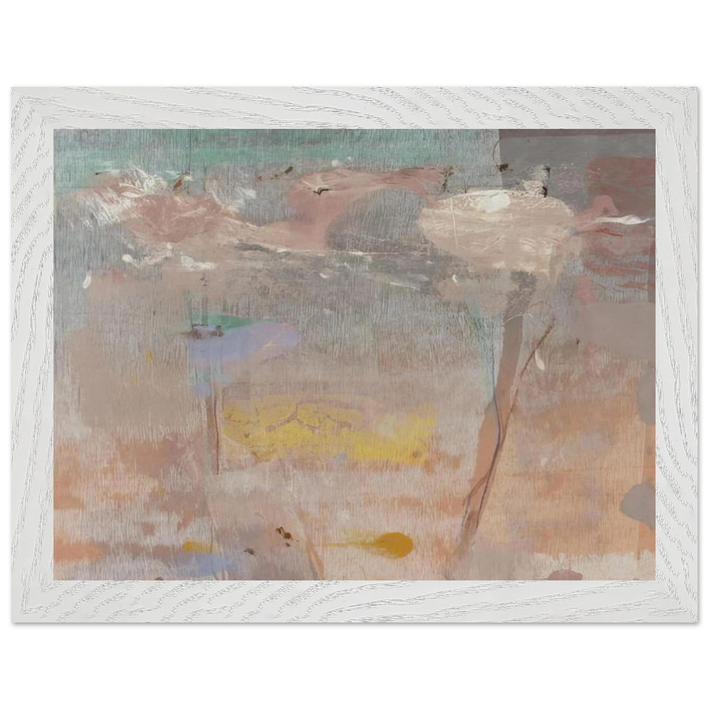 Helen Frankenthaler - Monotype I - 1981 Wall art - 21x29.7 cm / 8x12" - Fine Art Poster-canvas - -