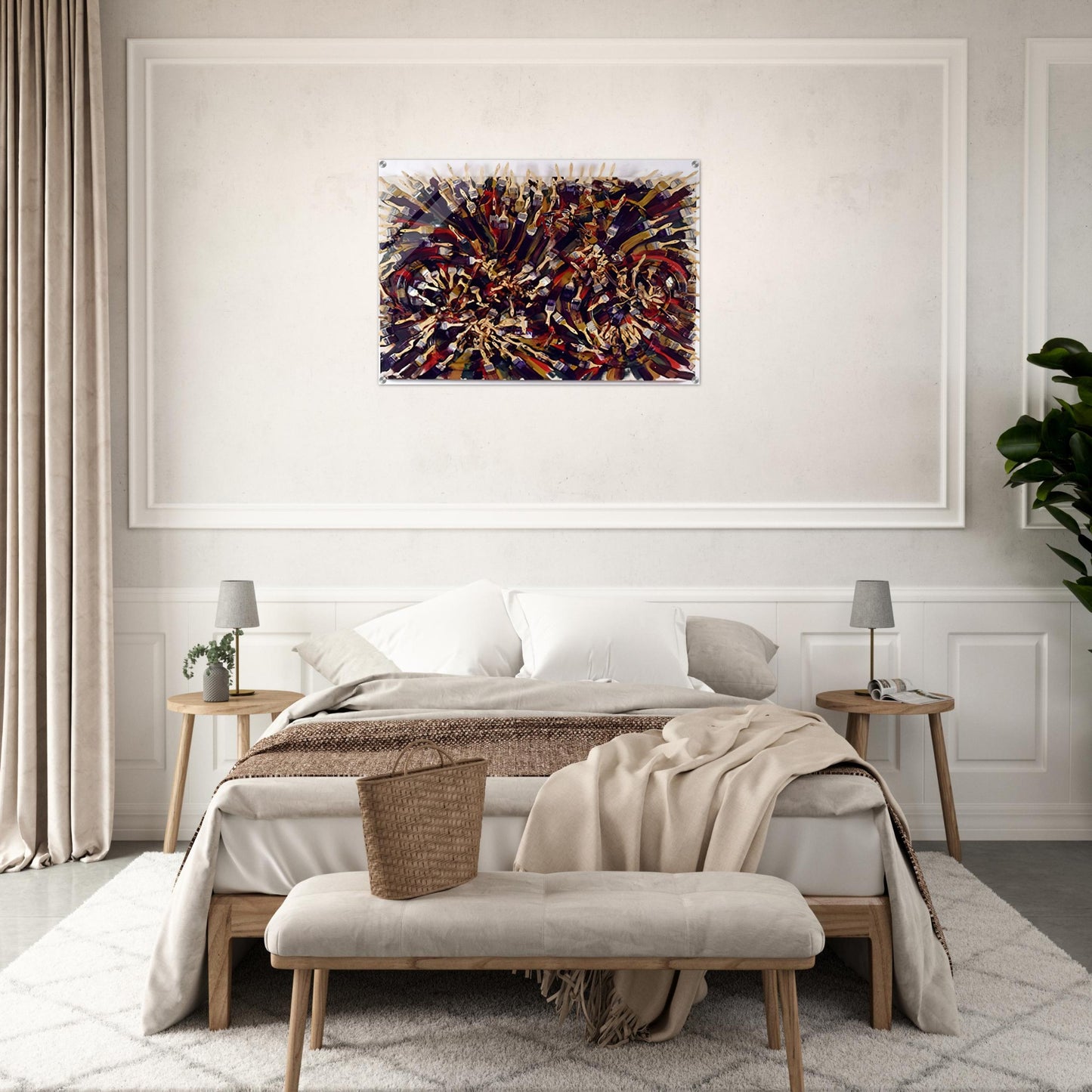 Untitled - 1995 - Arman Acrylic Print - 70x100 cm / 28x40″ inches | Arman Wall Art | Arman Prints