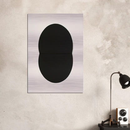 Study for White Plaque. Bridge Arch and Reflection - Ellsworth Kelly Brushed Aluminum Print - 70x100 cm / 28x40 inches | Ellsworth Kelly Aluminum Print | Ellsworth Kelly Prints