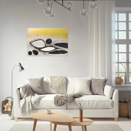 UNTITLED 1946 0 - Alexander Calder Brushed Aluminum Print - 70x100 cm / 28x40 inches | Alexander Calder Aluminum Print | Alexander Calder Prints