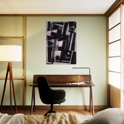 COMPOSITION - Enrico Prampolini Brushed Aluminum Print - 70x100 cm / 28x40 inches | Enrico Prampolini Aluminum Print | Enrico Prampolini Prints