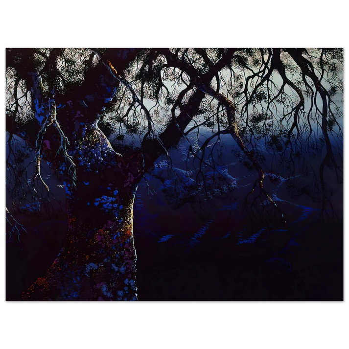 Eyvind Earle - Jewel Tree  75x100 cm / 30x40inches Fine Art Poster