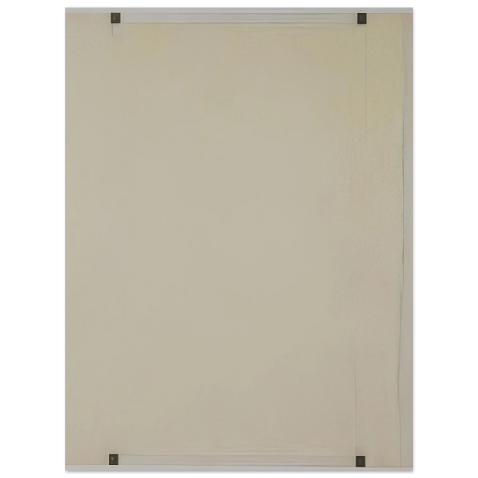 Robert Ryman - Untitled - 1976  75x100 cm / 30x40inches Fine Art Poster