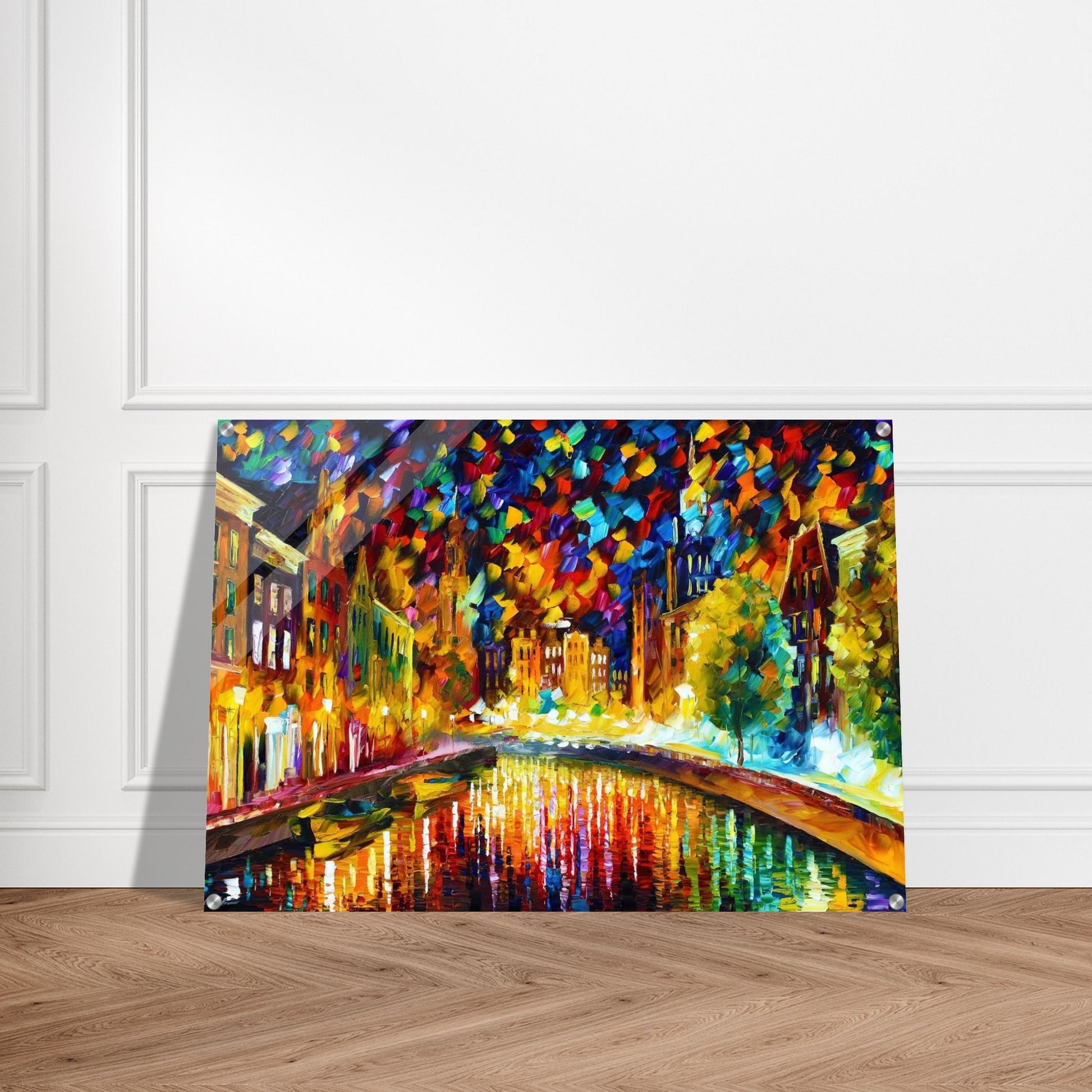 Leonid Afremov - Leonid Afremov Acrylic Print - 70x100 cm / 28x40″ inches