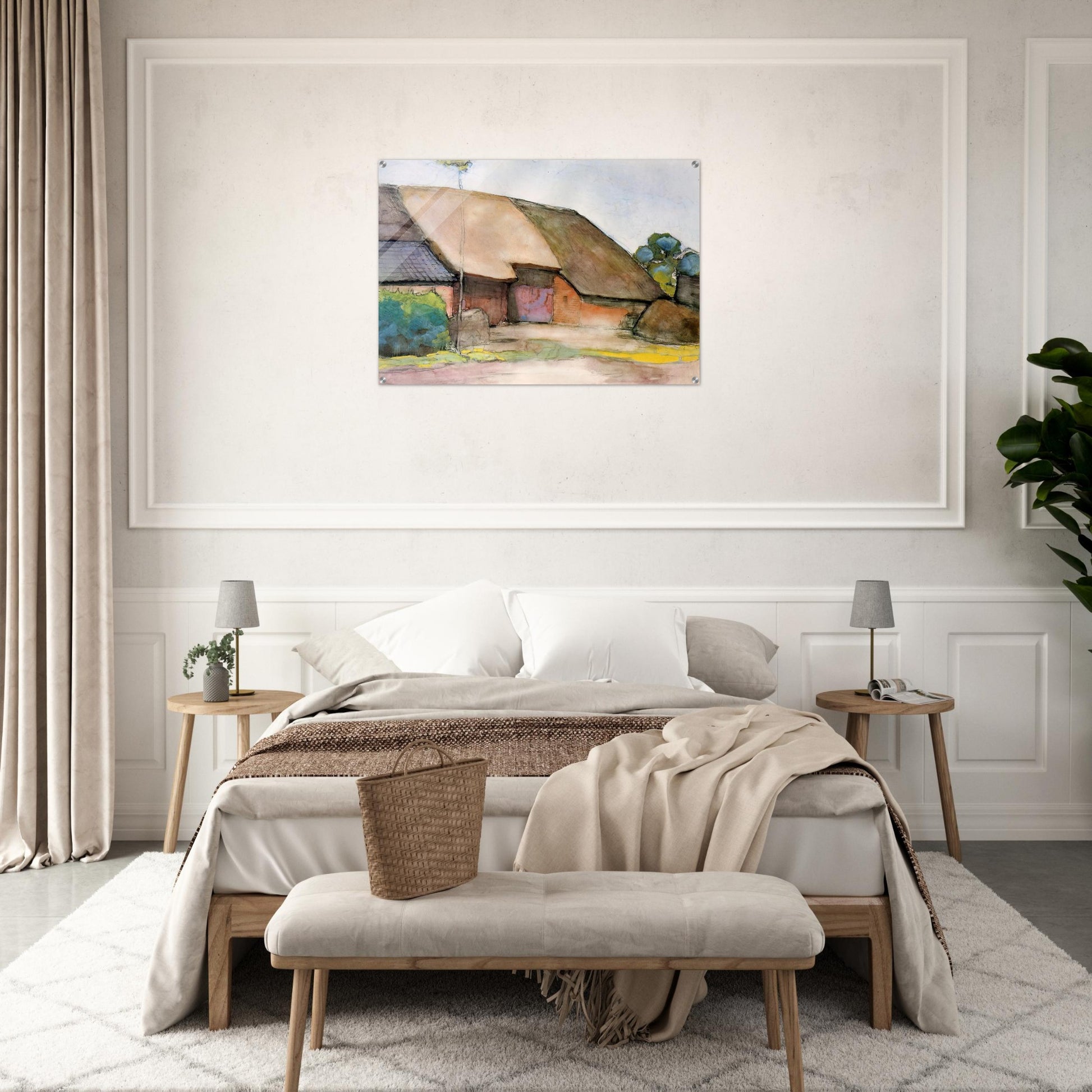 Farm Sun - Piet Mondrian Acrylic Print - 70x100 cm / 28x40″ inches