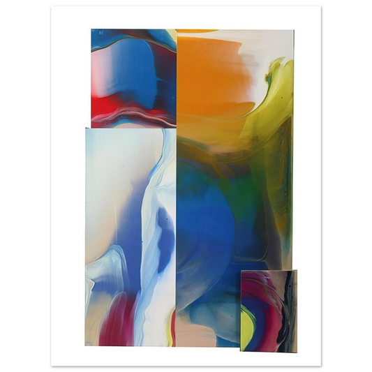 Sam Gilliam - Lot and Square  75x100 cm / 30x40inches Fine Art Poster