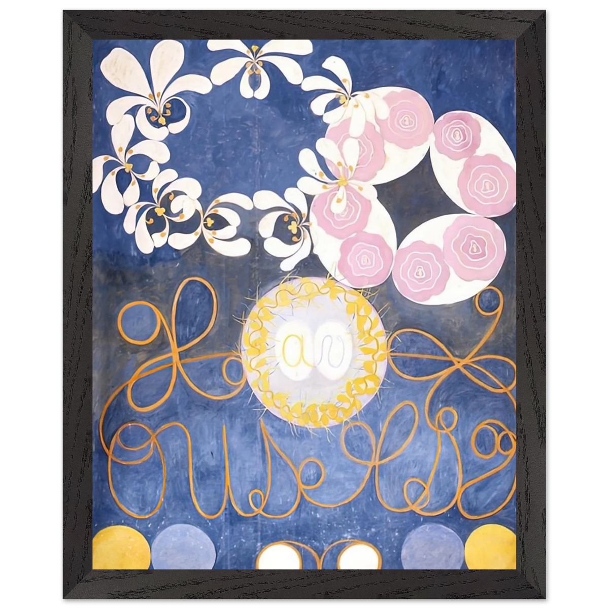 Hilma af Klint - THE TEN LARGEST 1907 Wall art - 30x40 cm / 12x16 inches - Fine Art Poster - -