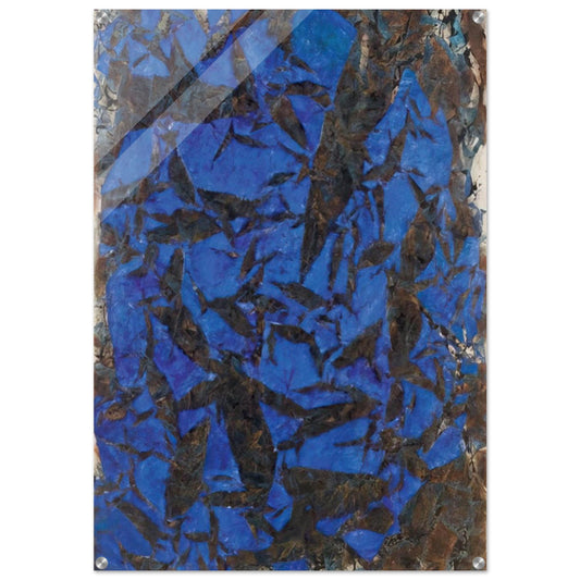 Mariale - Tachisme - Simon Hantai Acrylic Print - 70x100 cm / 28x40″ inches | Simon Hantai Wall Art | Simon Hantai Prints