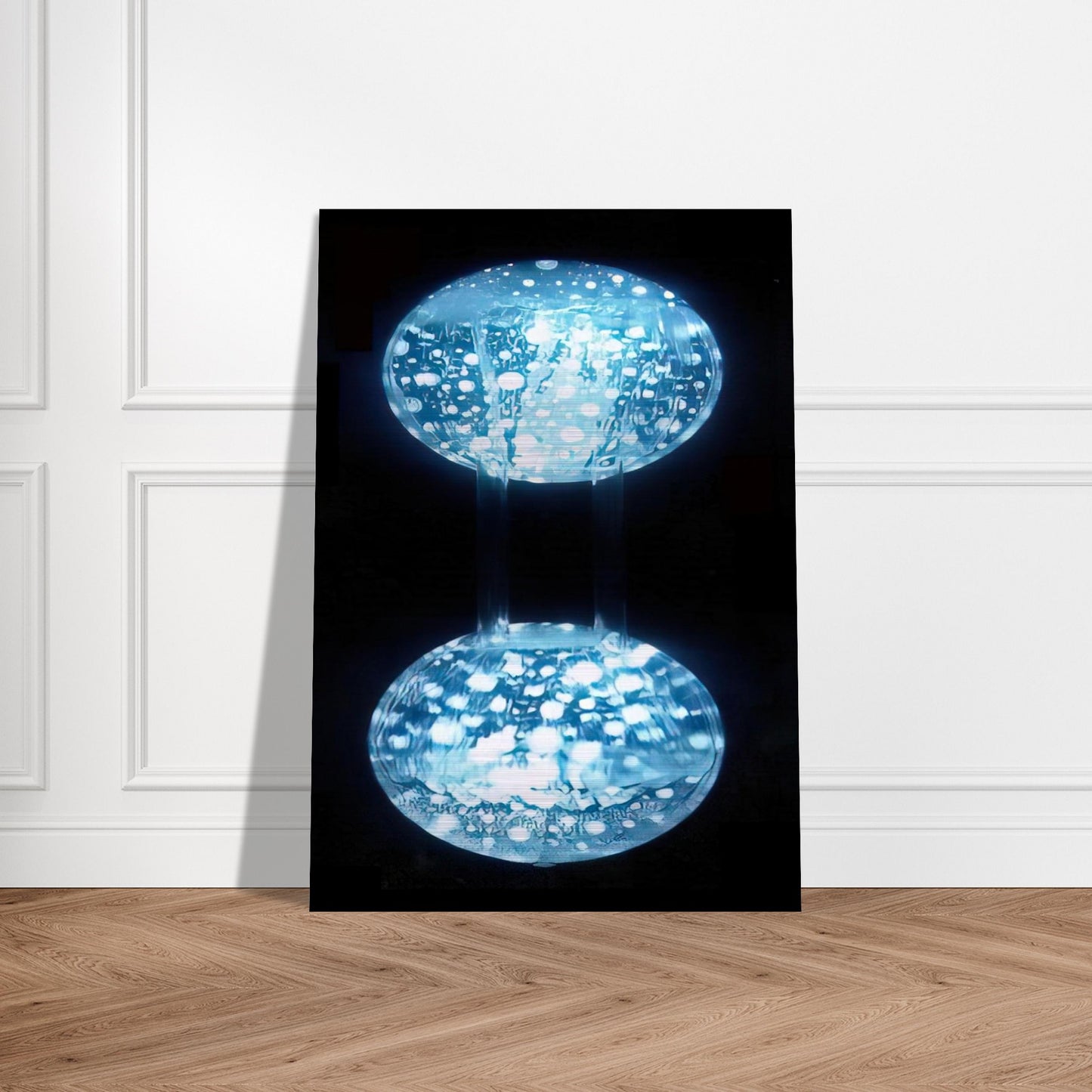 Relieve Agua Comunicante - Kinetic Art - Gyula Kosice Brushed Aluminum Print - 70x100 cm / 28x40 inches | Gyula Kosice Aluminum Print | Gyula Kosice Prints