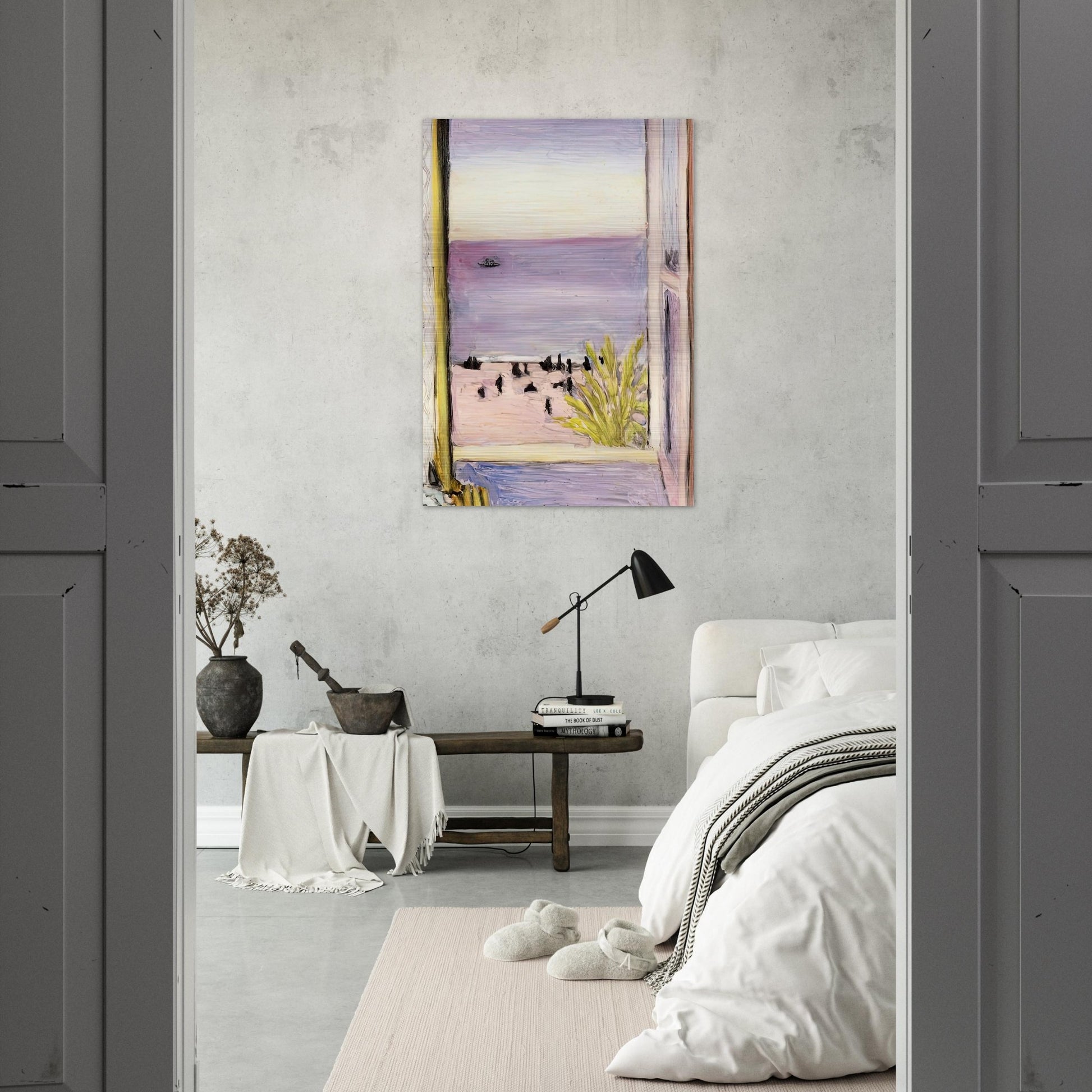 THE OPEN WINDOW 1921 - Henri Matisse Brushed Aluminum Print - 70x100 cm / 28x40 inches | Henri Matisse Aluminum Print | Henri Matisse Prints
