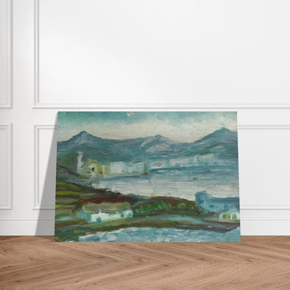 CADAQUES 2 - Salvador Dali Brushed Aluminum Print - 70x100 cm / 28x40 inches | Salvador Dali Aluminum Print | Salvador Dali Prints