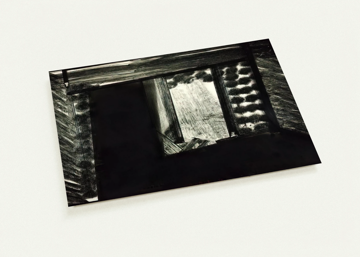 All alone in the Museum of Art - 1979 By Howard Hodgkin Pack of 10 Post Cards | Howard Hodgkin Post Cards | A6 (10.5 x 14.8 cm) - 4.1 x 5.8 inches