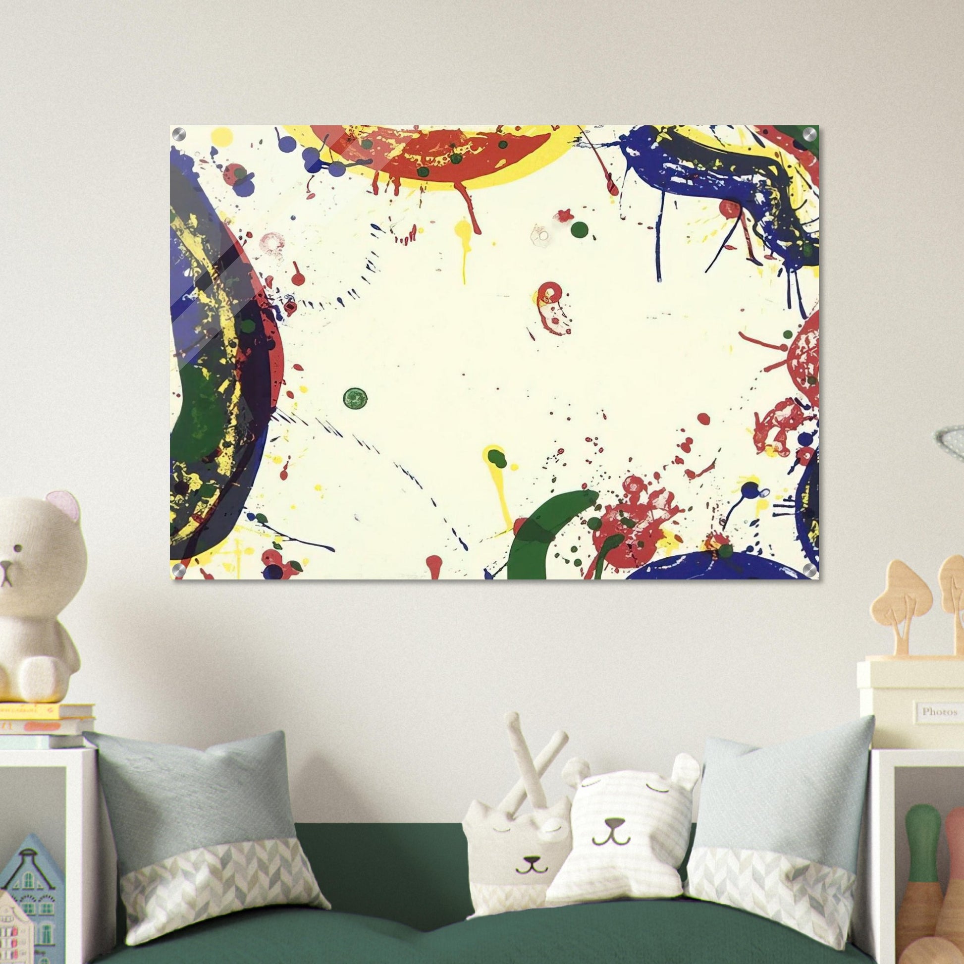 Sun Up - Sam Francis Acrylic Print - 70x100 cm / 28x40″ inches