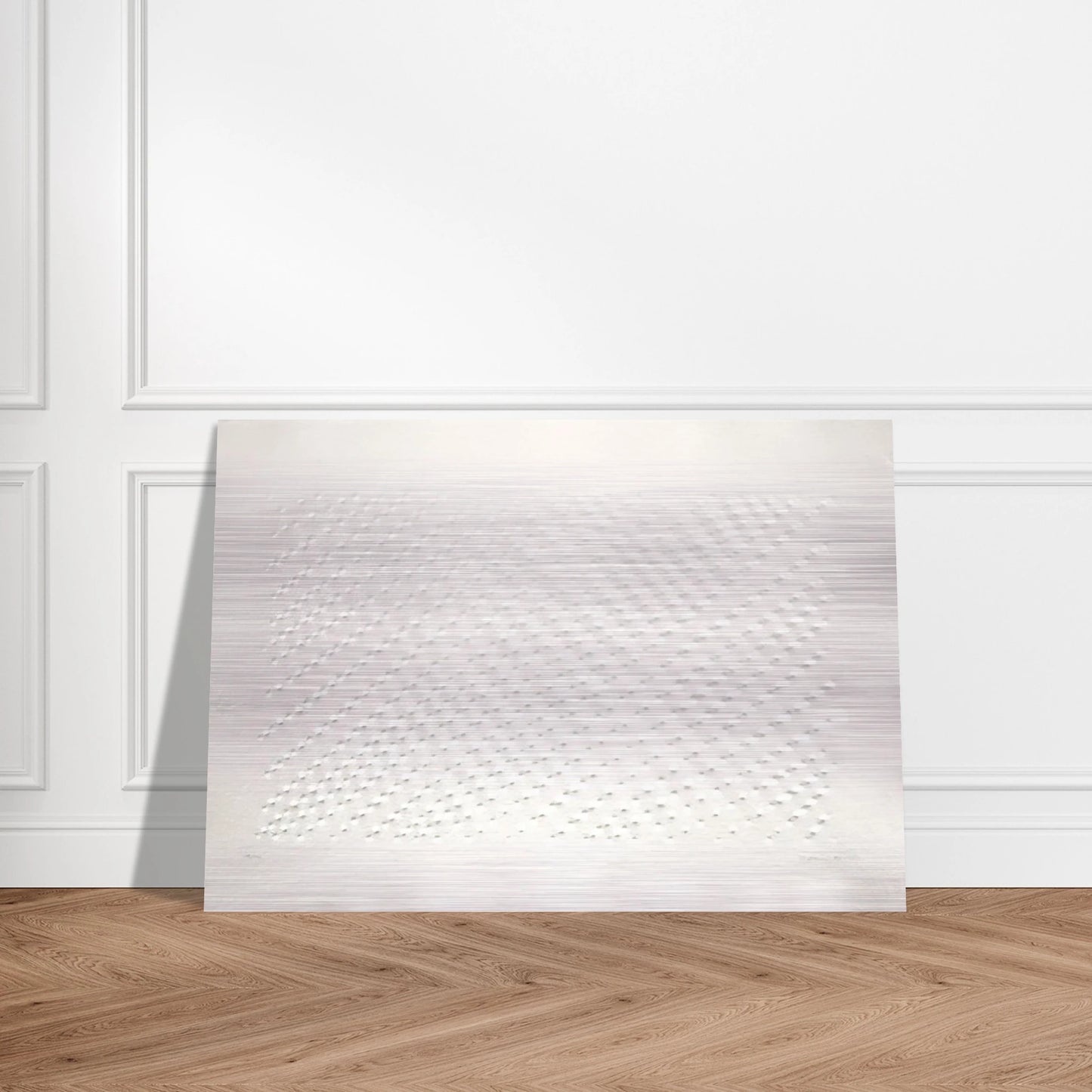 Untitled Hommage á Santomaso - Spatialism - Enrico Castellani Brushed Aluminum Print - 70x100 cm / 28x40 inches | Enrico Castellani Aluminum Print | Enrico Castellani Prints